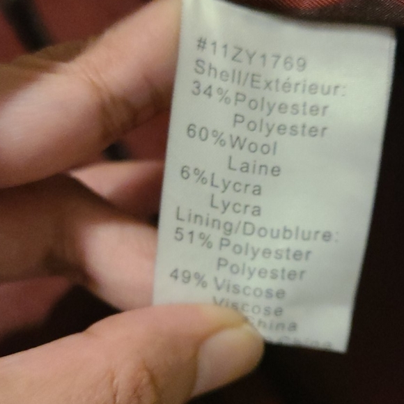 SANDRA ANGELOZZI Tailored Black Blazer Jacket Coat size 34 - Picture 7 of 8